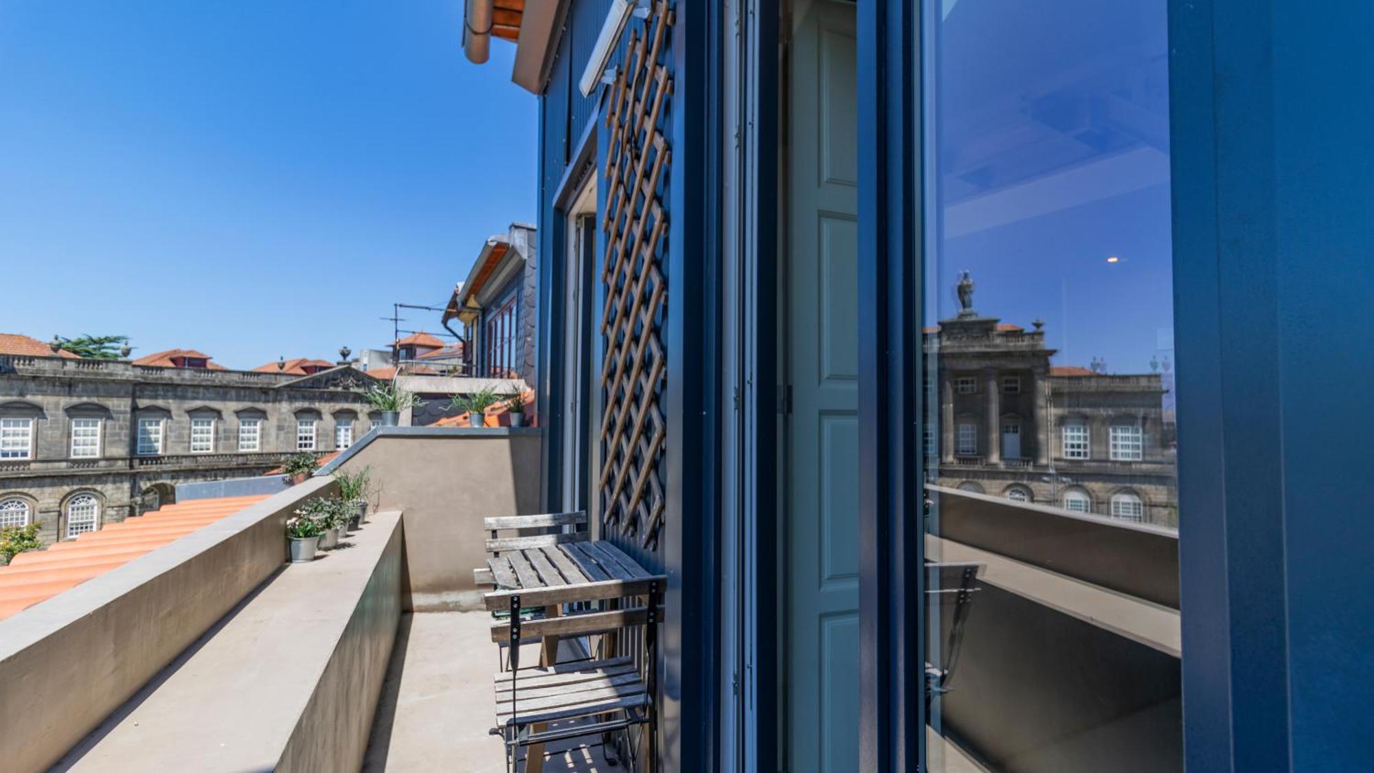 Ferienwohnung Aposentus - Stylish Downtown Loft Porto Exterior foto
